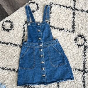 (1) Divided denim dress